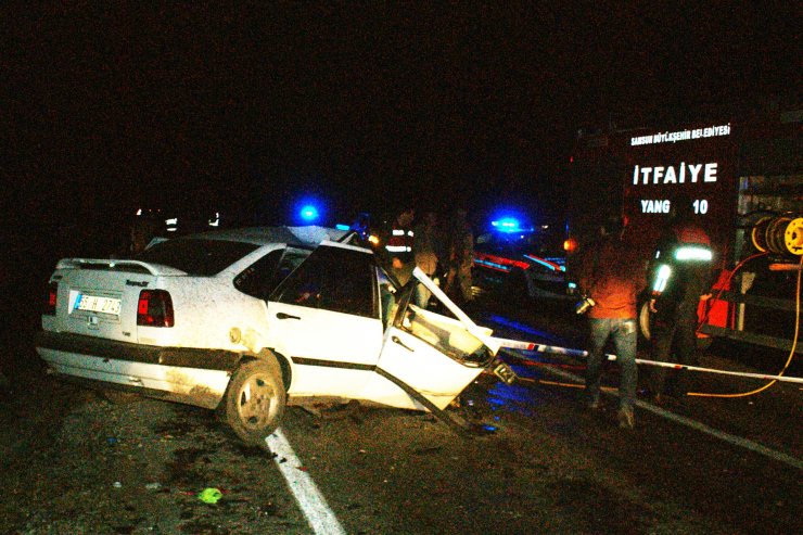 Samsun'da tır ile otomobil çarpıştı: 2 ölü 2 yaralı