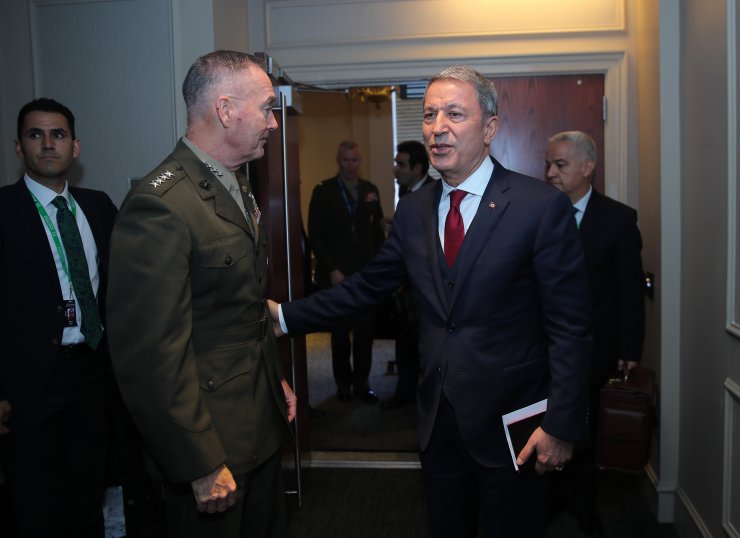 Akar, ABD Genelkurmay Başkanı ile görüştü