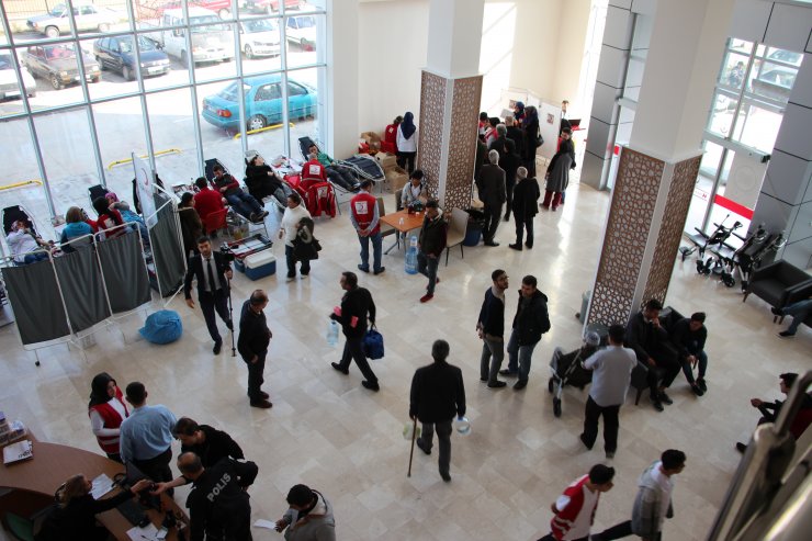 Beyşehir'de kan bağışı kampanyası