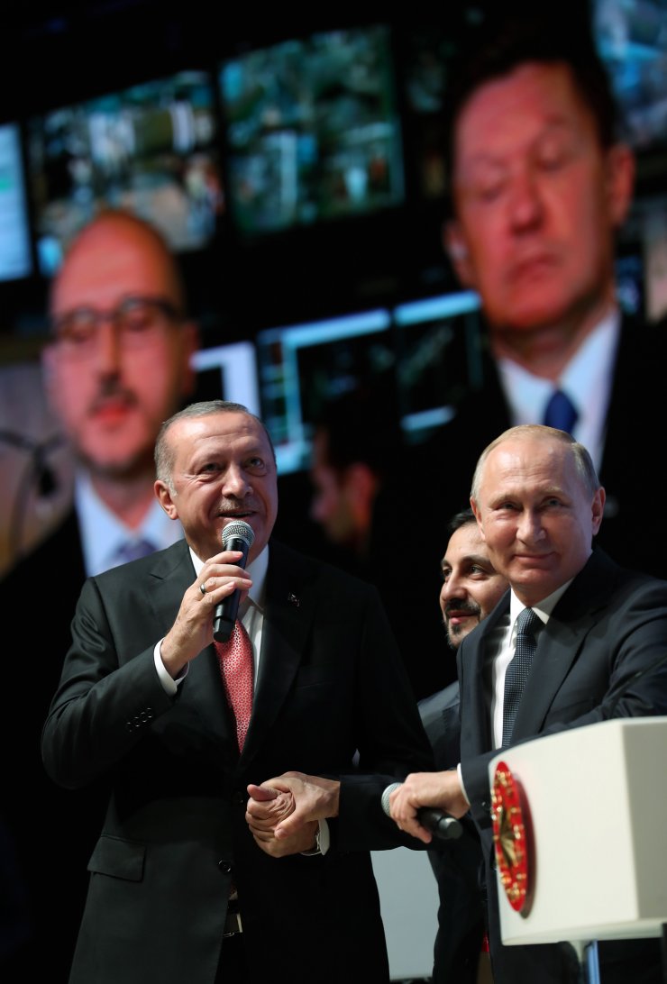 TürkAkım Projesi Deniz Bölümünün Tamamlanması Töreni