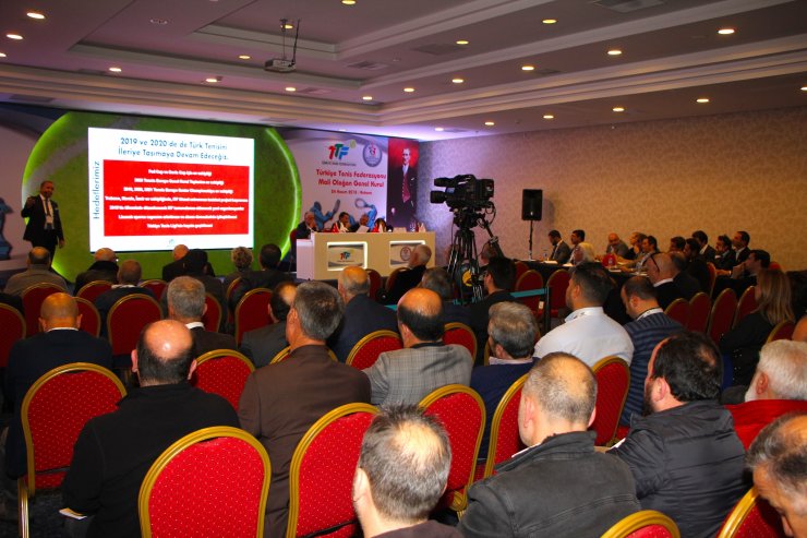 Tenis Federasyonu Mali Genel Kurulu yapıldı