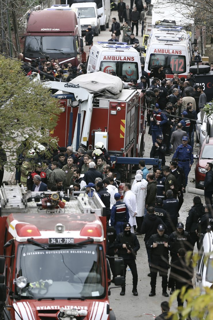 İstanbul'da askeri helikopterin düşmesi