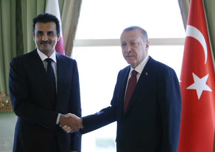 Erdoğan-Al Sani görüşmesi sona erdi