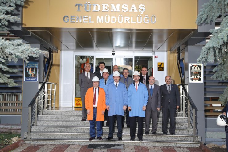 Vali Ayhan'dan TÜDEMSAŞ'a ziyaret