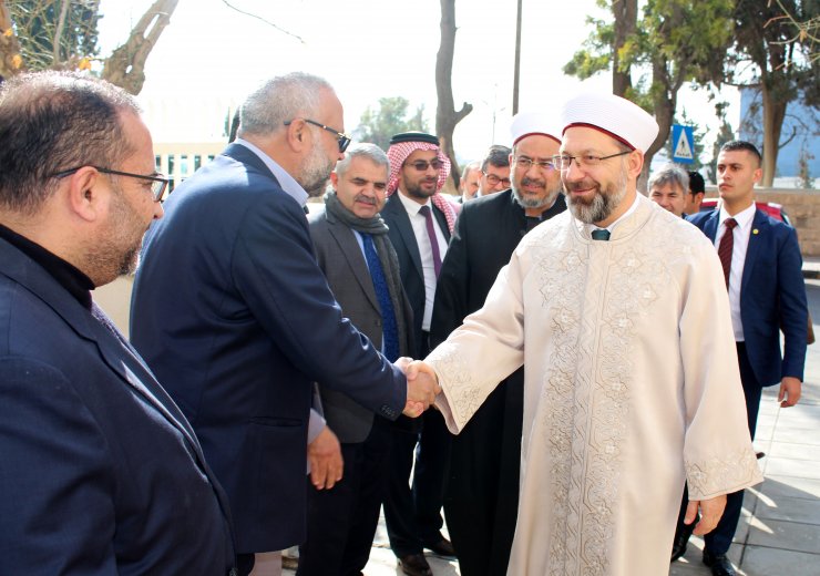 Diyanet İşleri Başkanı Ürdün'de