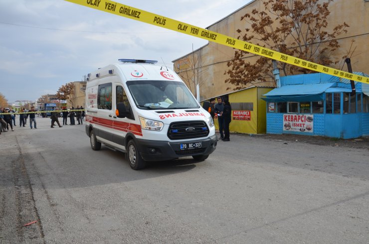 Karaman'da silahlı saldırı: 1 yaralı