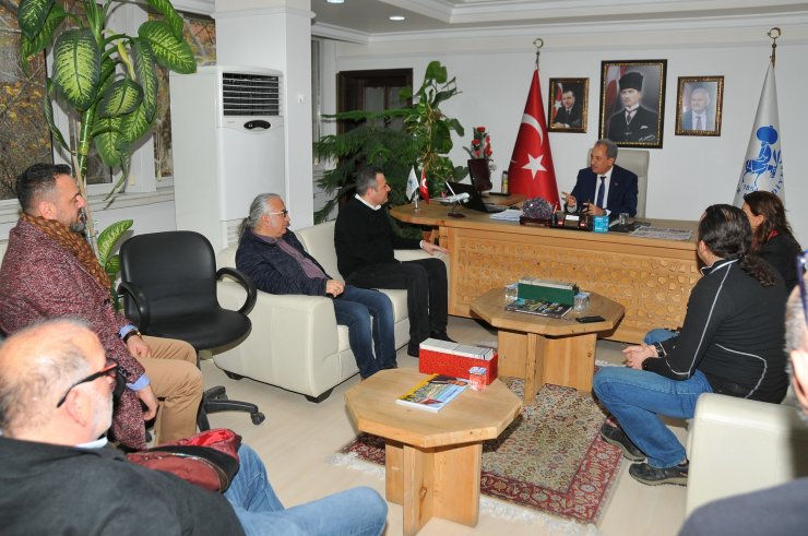 Türkiye Satranç Federasyonundan Başkan Akkaya'ya Ziyaret