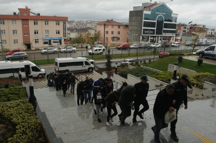 Kocaeli merkezli suç örgütü operasyonu