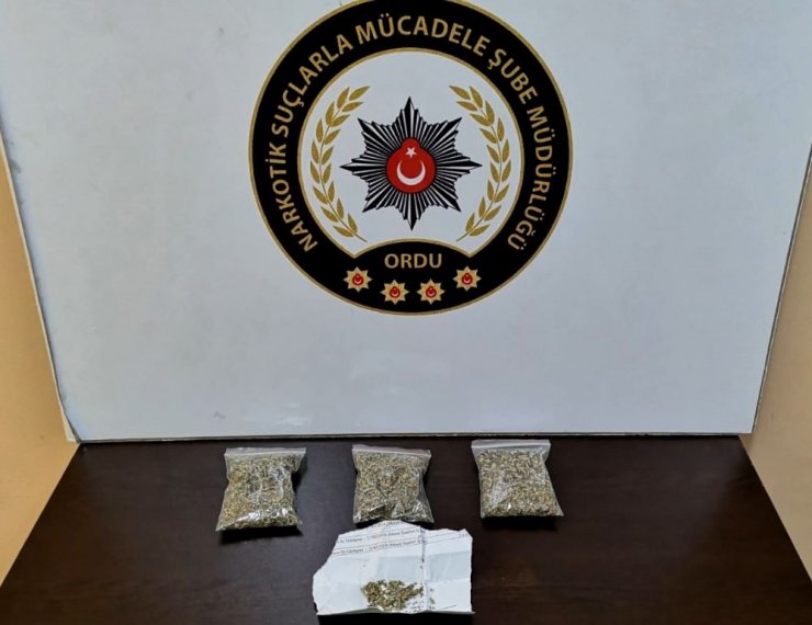 Ordu merkezli uyuşturucu operasyonunda 21 tutuklama