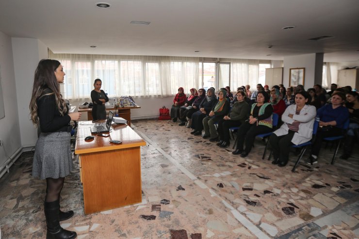 Yenimahalle'de kanser semineri düzenlendi