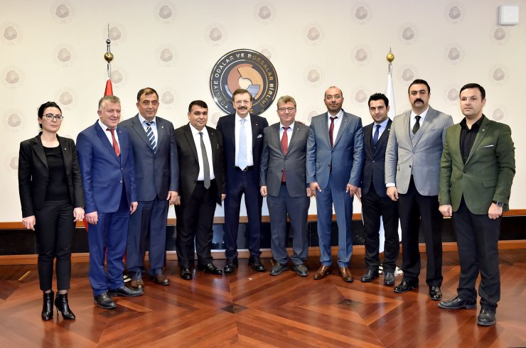 Kırşehir TSO heyeti Ankara'da temaslarda bulundu