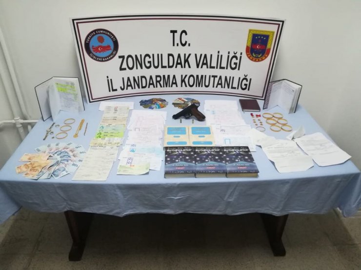 Zonguldak'taki tefecilik operasyonu