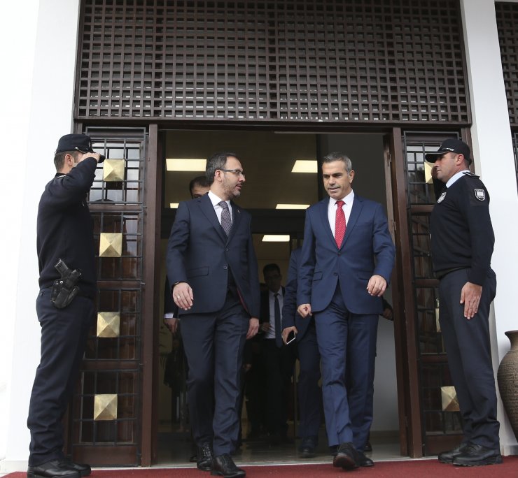 Gençlik ve Spor Bakanı Kasapoğlu KKTC'de