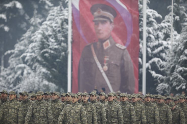 Bedelli askerlerin yemin töreni
