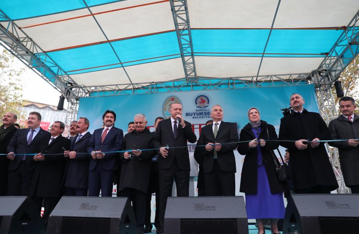 Denizli'de Toplu Açılış Töreni