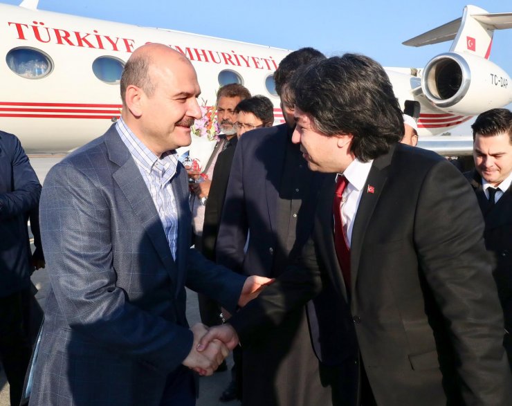 Bakan Soylu Pakistan'da