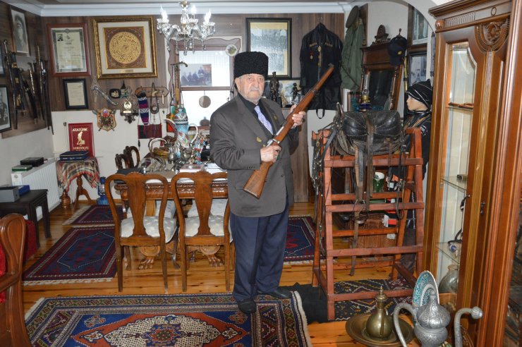 "Rüştü Dede" evini müzeye çevirdi