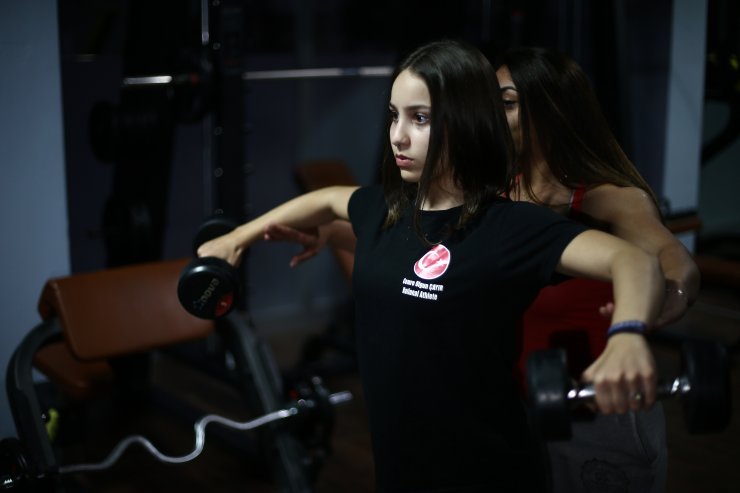 Fitnesste hedefi dünya ve Avrupa şampiyonluğu