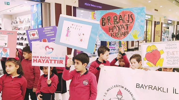 Minik yürekler, nakil bekleyen hastalara umut oldu