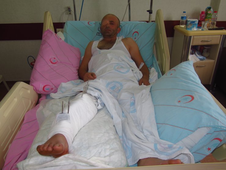 Kuzey Marmara Otoyolu'ndaki iş kazası