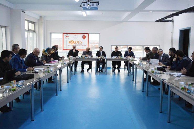 Sorgun'da uyuşturucu ile mücadele toplantısı