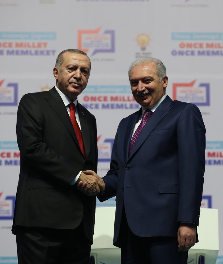 AK Parti'nin İstanbul Aday Tanıtım Toplantısı