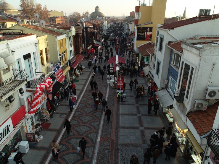 "Edirne, Yunan ve Bulgar turistler için alışveriş cenneti"