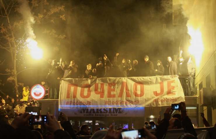 Sırbistan'daki hükümet karşıtı protestolar