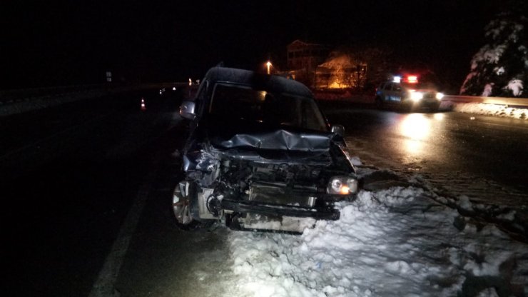 Gümüşhane'de trafik kazası: 5 yaralı