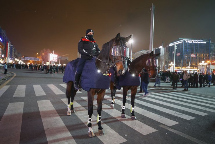 Başkentte yeni yıl kutlamaları