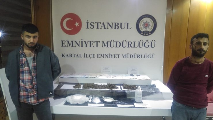 Kartal'da uyuşturucu operasyonu