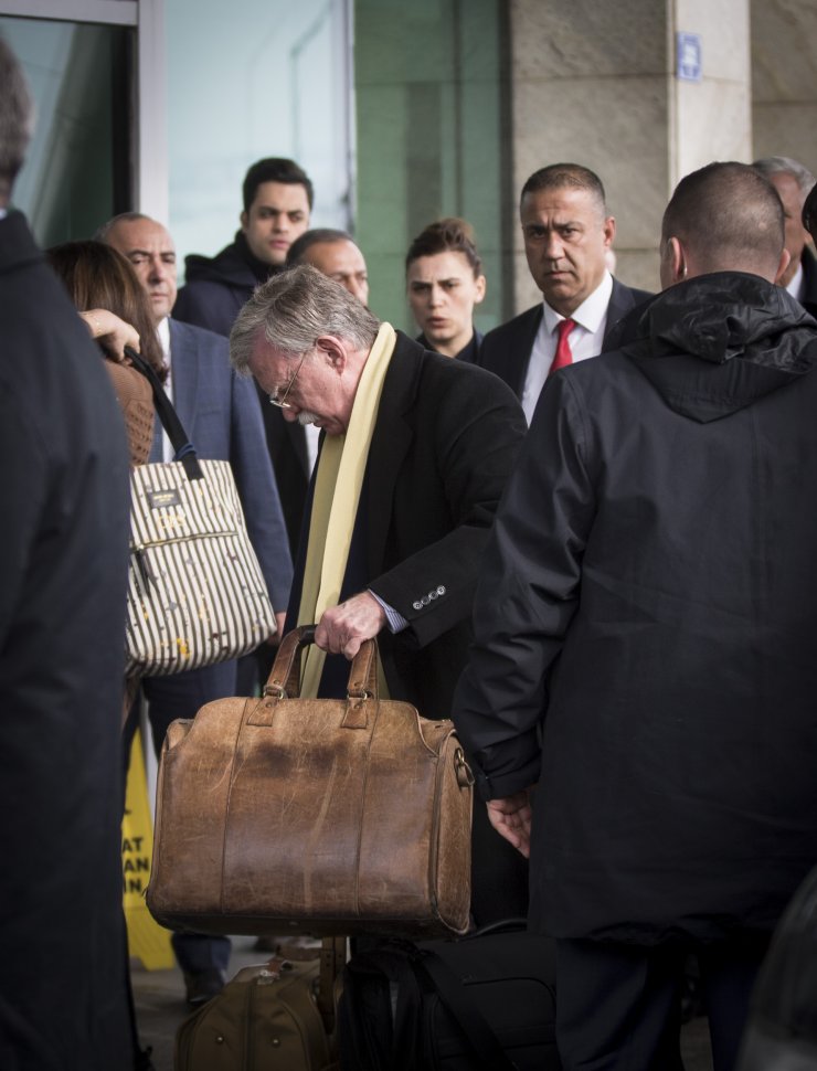 John Bolton Türkiye'den ayrıldı
