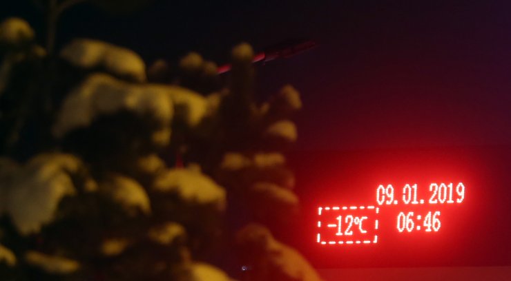 Başkentte soğuk gece