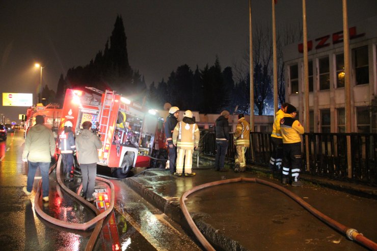 Eyüpsultan’da fabrika yangını