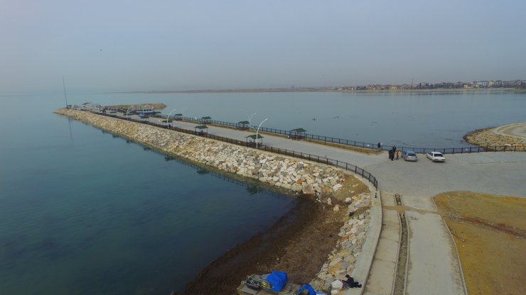 Beyşehir Gölü sahilinde yeni çekim merkezi