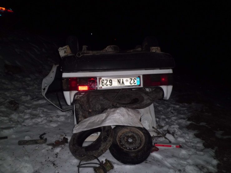 Konya'da trafik kazası: 1 yaralı