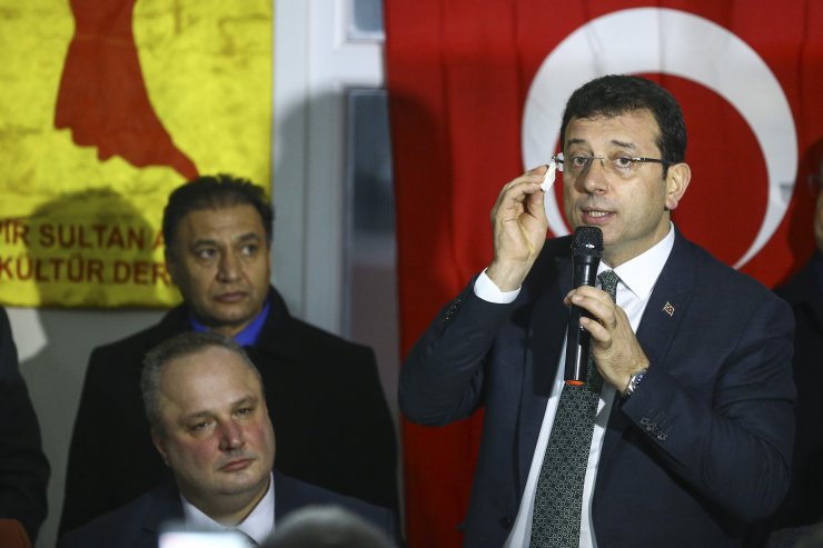 İmamoğlu, Güngörenli iş insanlarıyla bir araya geldi