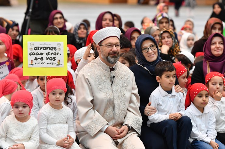 "Çocuklarımız Allah sevgisiyle yetişsin istiyoruz"