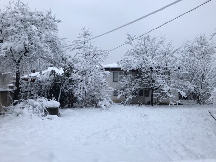 Sakarya'da kar yağışı