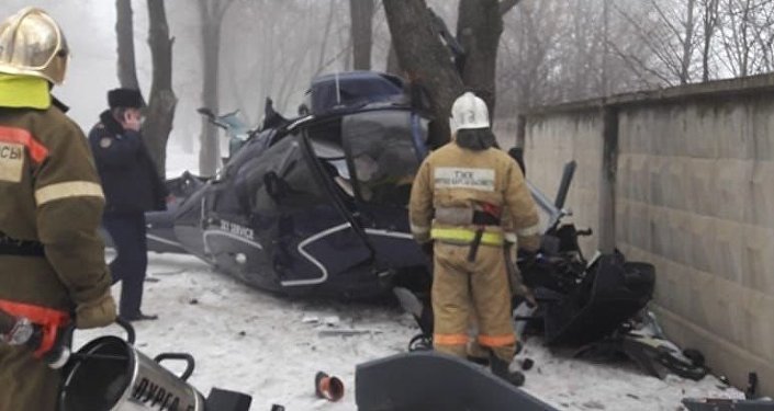 Kazakistan'da helikopter kazası: 1 ölü