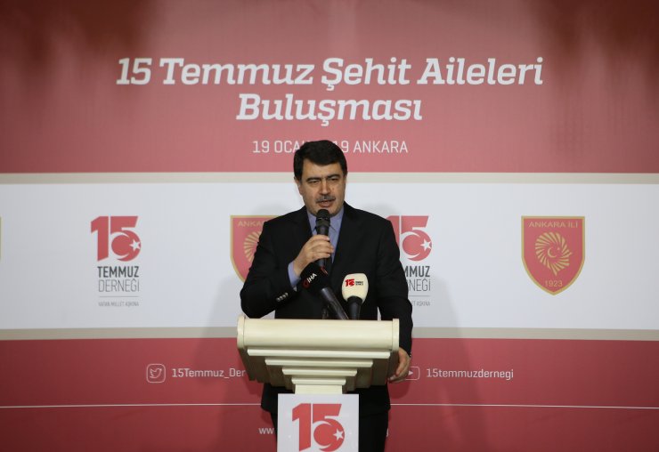 Vali Şahin 15 Temmuz gazi ve şehitlerinin aileleriyle buluştu