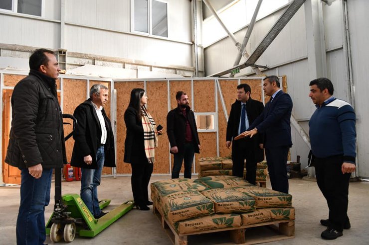 İl Tarım ve Orman Müdürü Bülent Korkmaz Beypazarı’nda