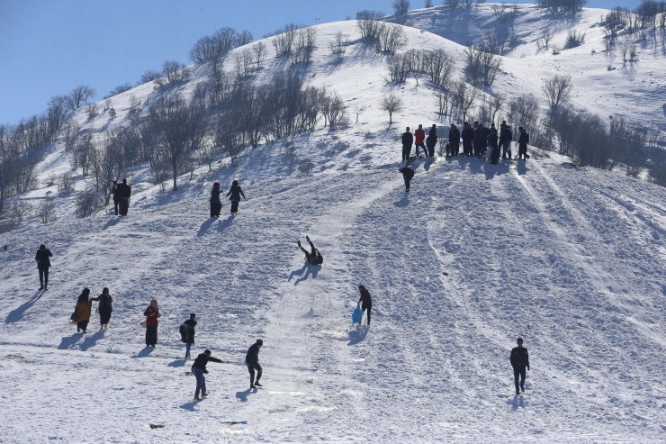 Süleymaniye'de Kar Festivali düzenlendi
