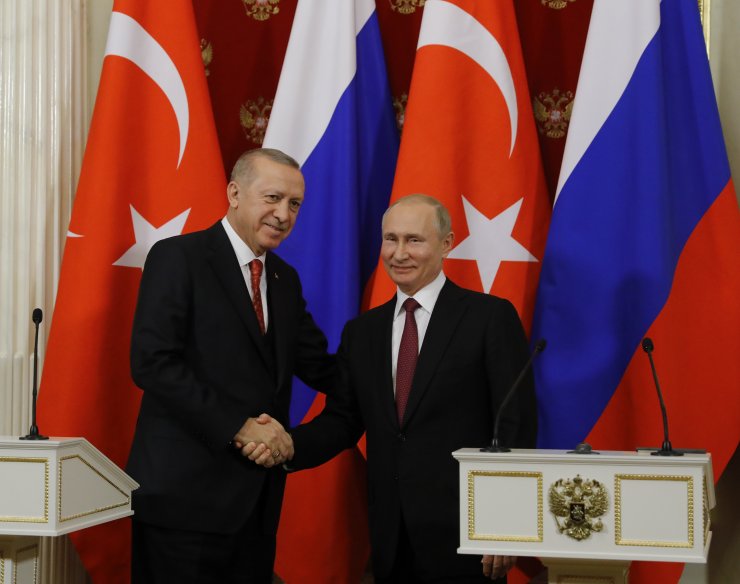 Erdoğan-Putin ortak basın toplantısı