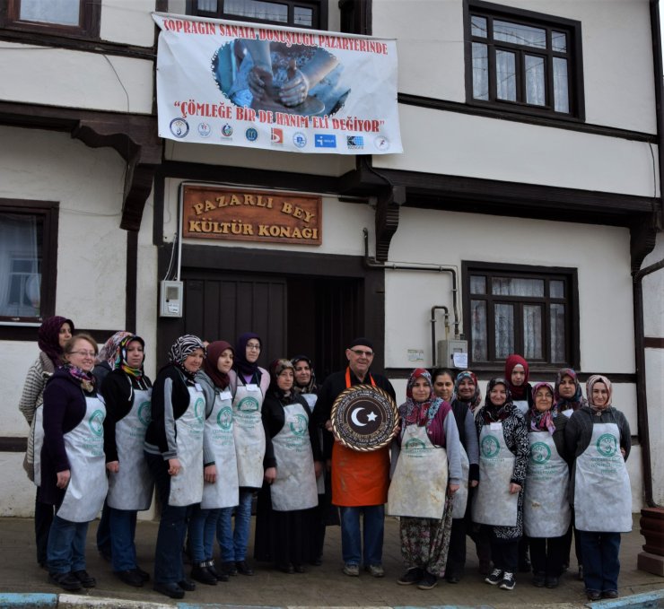 Bilecikli kadınların yaptığı çömlekler elçiliklere gönderildi