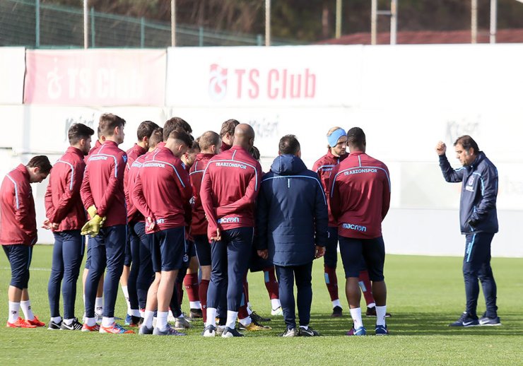 Trabzonspor, Ankaragücü maçı hazırlıklarına başladı