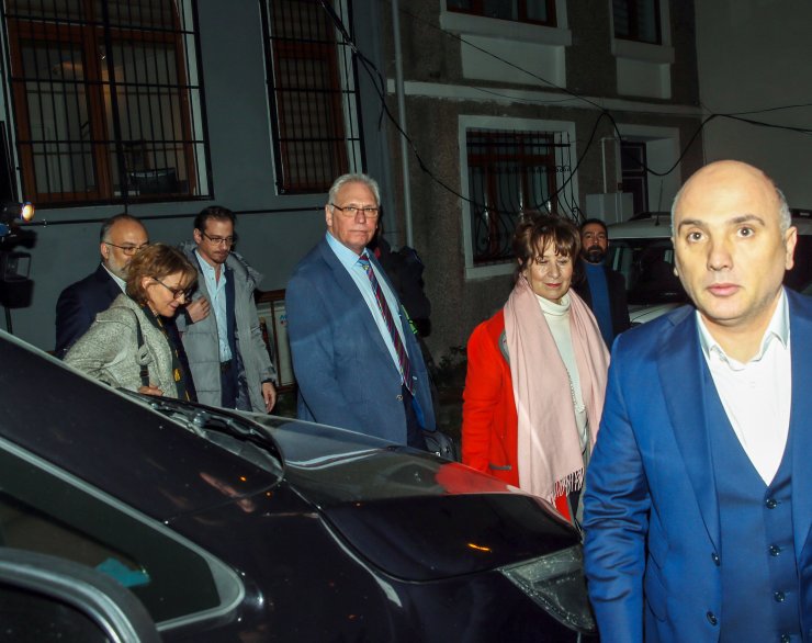 Callamard, Türk Arap Medya Derneği'ni ziyaret etti