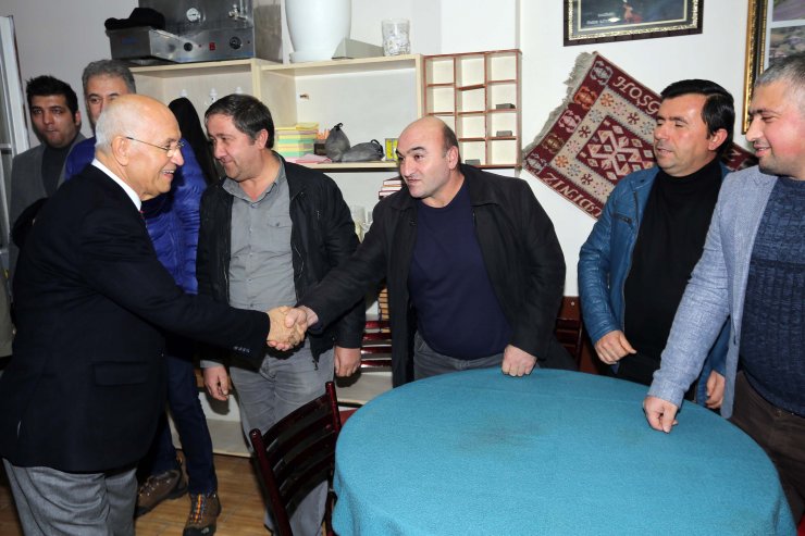 Yenimahalle Belediye Başkanı Yaşar'dan dernek ziyareti