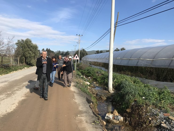 Bodrum'daki selin ardından hasar tespiti yapıldı