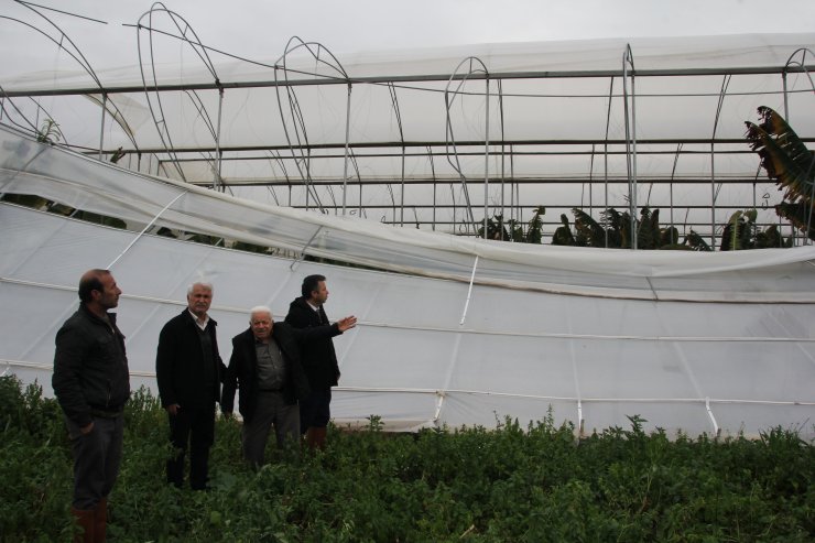 GÜNCELLEME - Mersin'deki şiddetli yağış ve fırtına